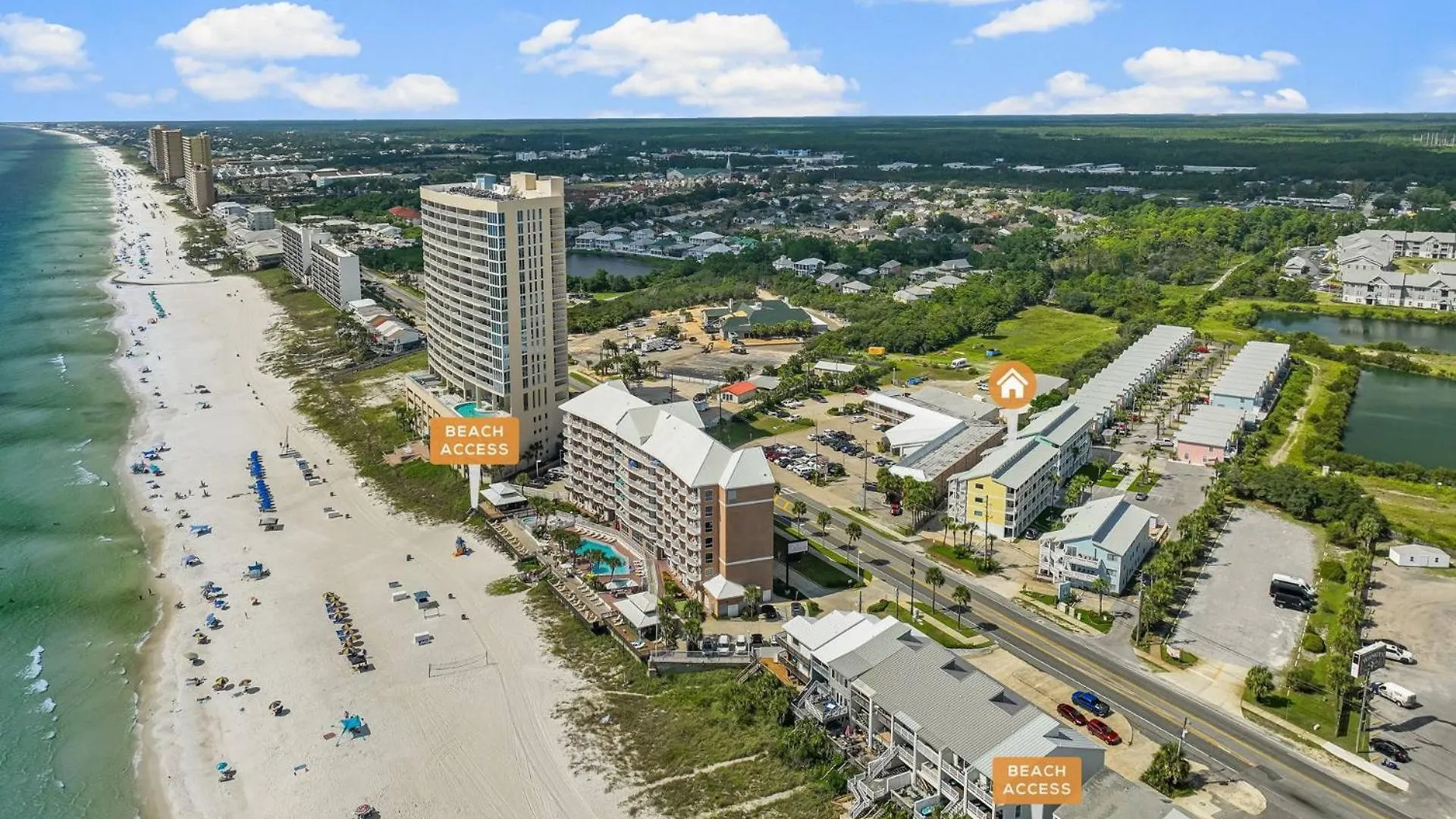 Feriehus Sand Castles West B28 Panama City Beach USA