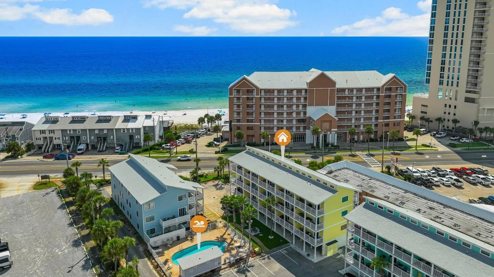 Feriehus Sand Castles West B28 Panama City Beach